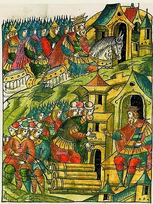 Иллюстрация к книге — Оборона Опочки 1517 г. «Бесова деревня» против армии Константина Острожского [i_030.jpg]