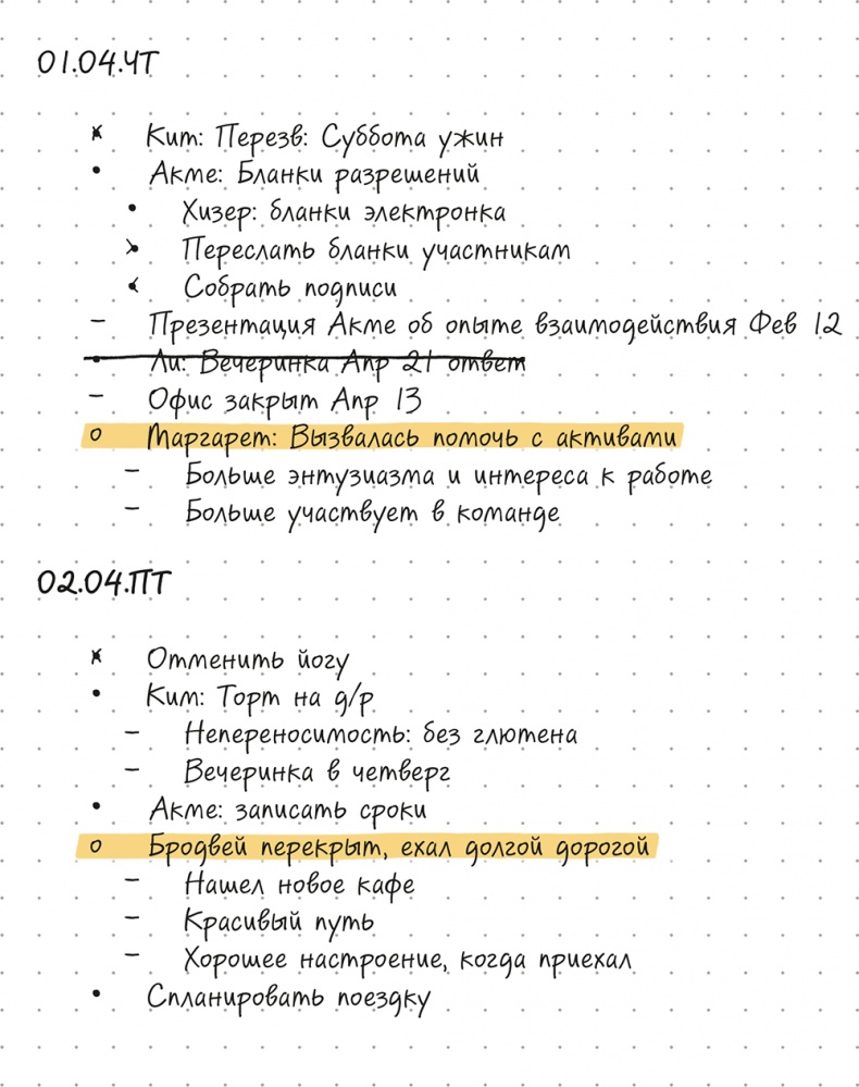 Иллюстрация к книге — Bullet Journal метод [i_016.jpg]