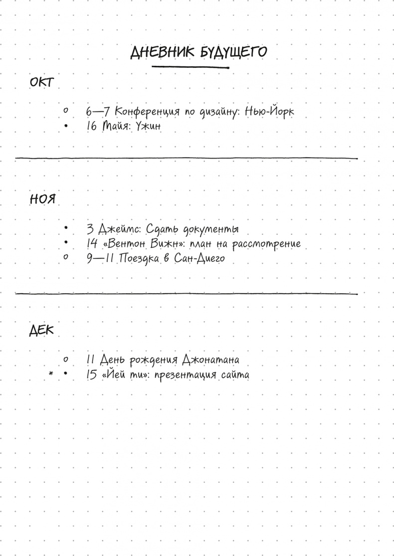 Иллюстрация к книге — Bullet Journal метод [i_024.jpg]