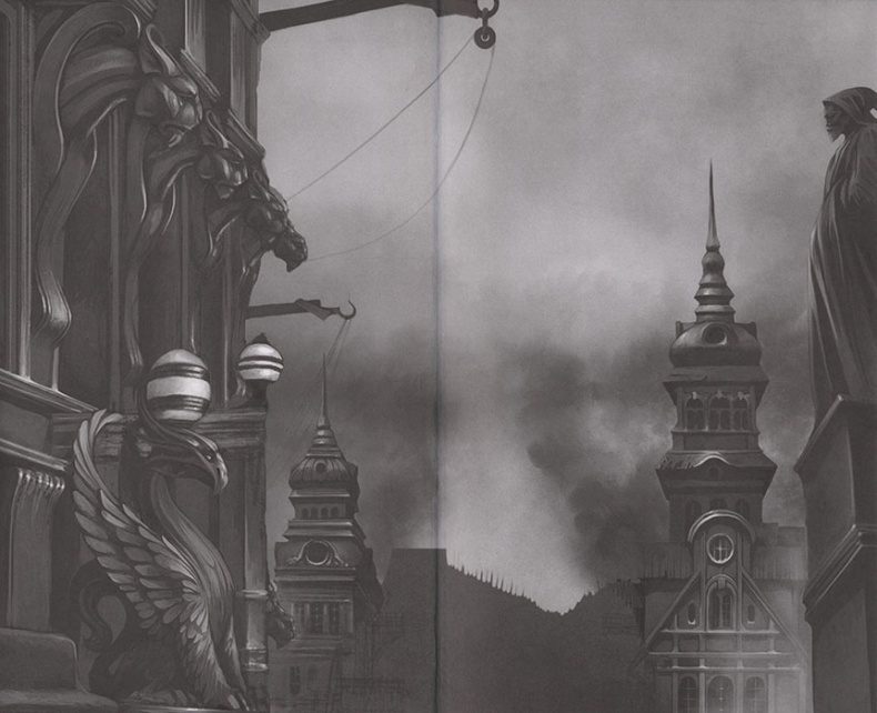 Иллюстрация к книге — Город чудес [vorsatz.jpg]