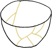 Иллюстрация к книге — Кинцуги-терапия. Преврати недостатки в золото [i_001.jpg]