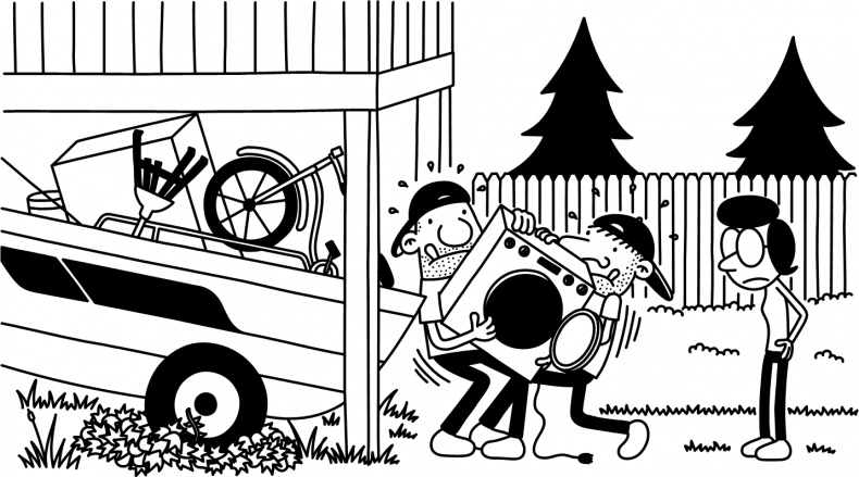 Иллюстрация к книге — Дневник слабака. Долгая дорога [i_017.jpg]