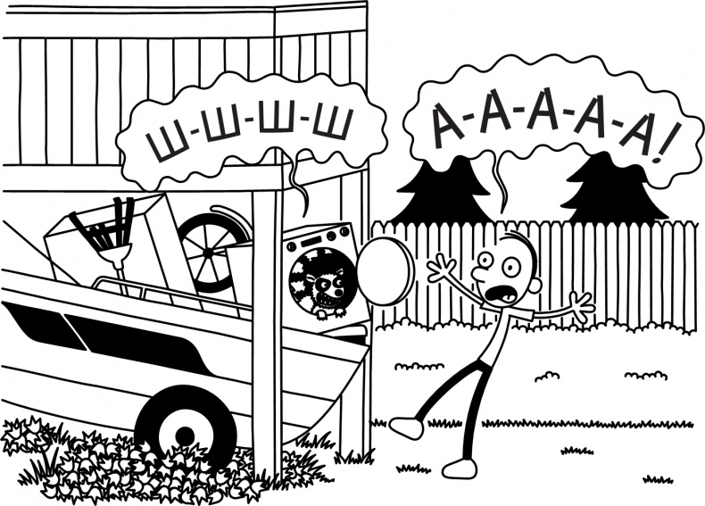 Иллюстрация к книге — Дневник слабака. Долгая дорога [i_018.jpg]