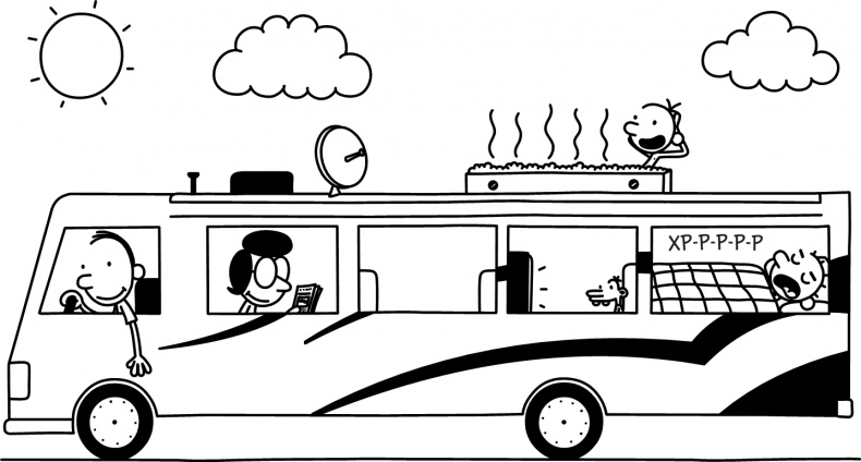 Иллюстрация к книге — Дневник слабака. Долгая дорога [i_025.jpg]