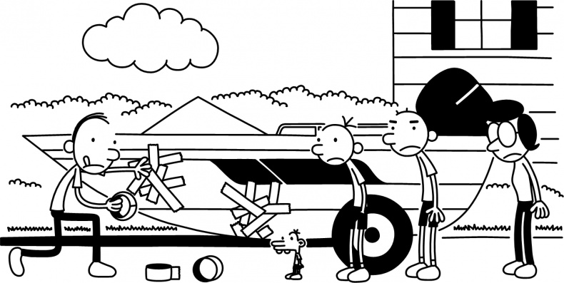 Иллюстрация к книге — Дневник слабака. Долгая дорога [i_028.jpg]