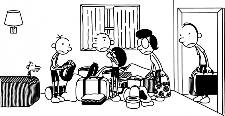 Иллюстрация к книге — Дневник слабака. Долгая дорога [i_222.jpg]