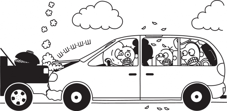 Иллюстрация к книге — Дневник слабака. Долгая дорога [i_241.jpg]