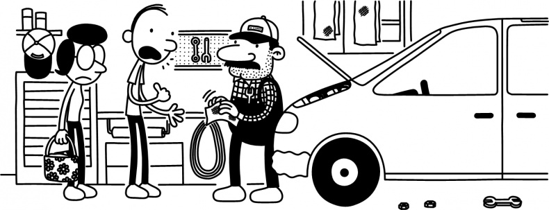 Иллюстрация к книге — Дневник слабака. Долгая дорога [i_271.jpg]