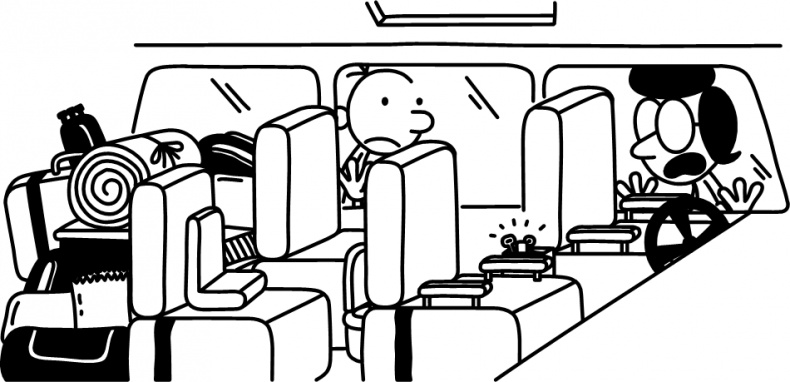 Иллюстрация к книге — Дневник слабака. Долгая дорога [i_295.jpg]