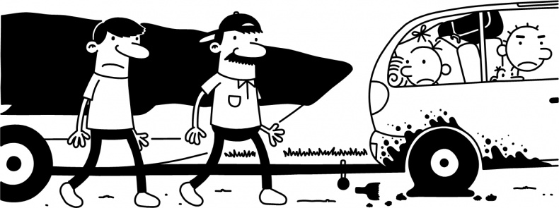 Иллюстрация к книге — Дневник слабака. Долгая дорога [i_313.jpg]