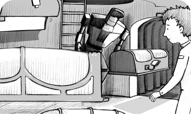 Иллюстрация к книге — Джордж и ледяной спутник [_116.jpg]