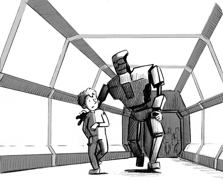 Иллюстрация к книге — Джордж и ледяной спутник [_88.jpg]