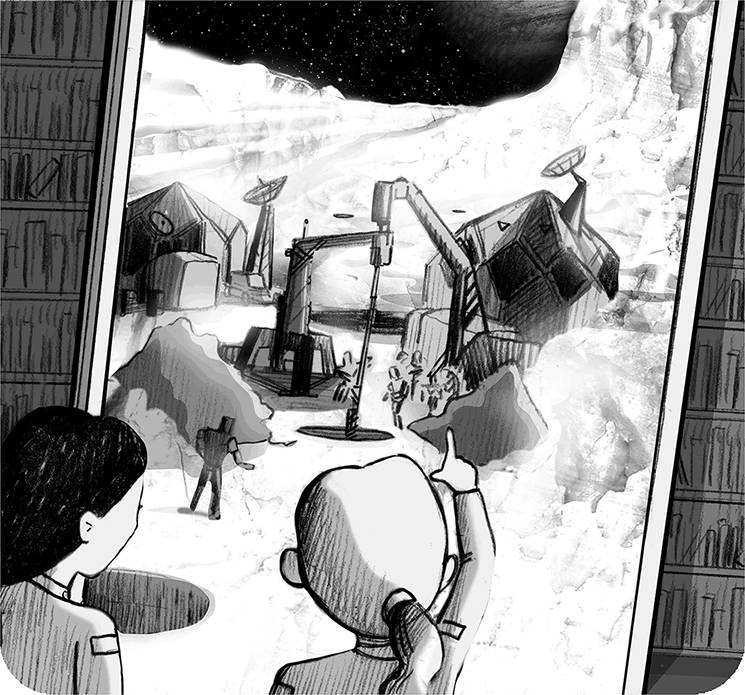 Иллюстрация к книге — Джордж и ледяной спутник [_95.jpg]