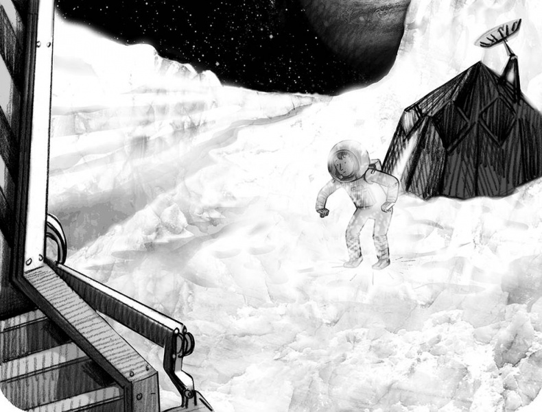 Иллюстрация к книге — Джордж и ледяной спутник [_96.jpg]
