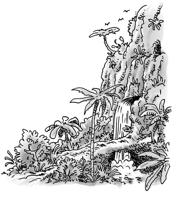 Иллюстрация к книге — Возвращение на остров Ним [i_013.jpg]