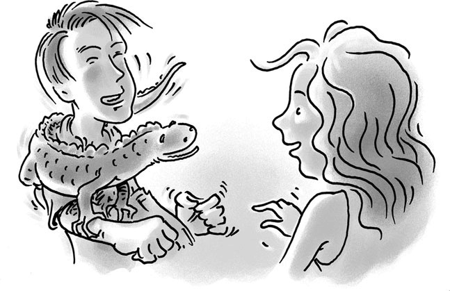 Иллюстрация к книге — Возвращение на остров Ним [i_019.jpg]