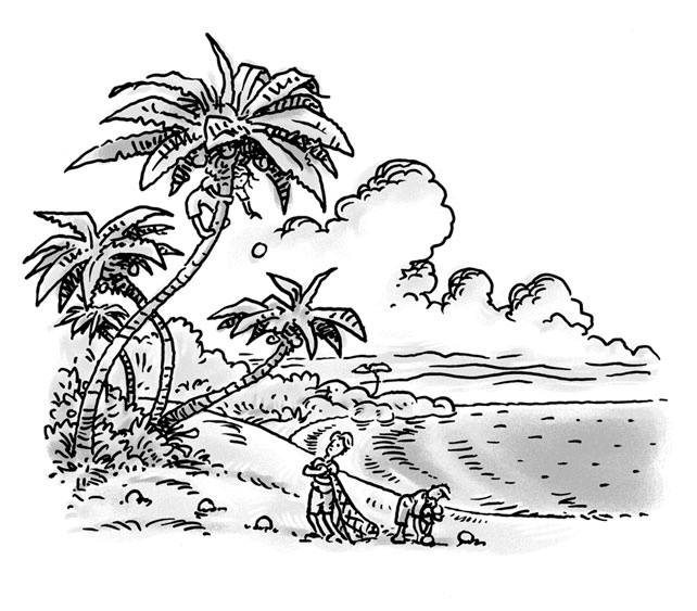 Иллюстрация к книге — Возвращение на остров Ним [i_049.jpg]