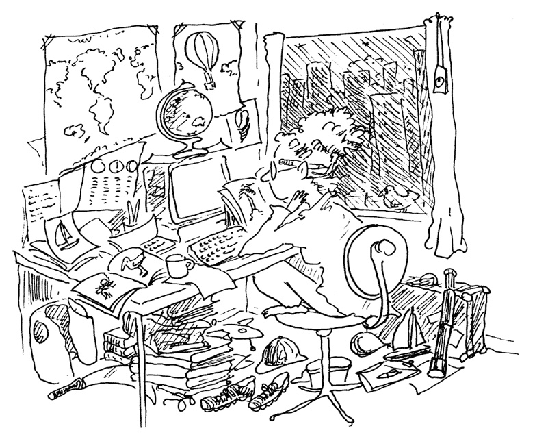 Иллюстрация к книге — Остров Ним [i_014.jpg]