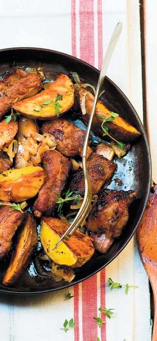 Иллюстрация к книге — Деревенская кухня. Простые и вкусные блюда в сковороде и горшочке [i_049.jpg]