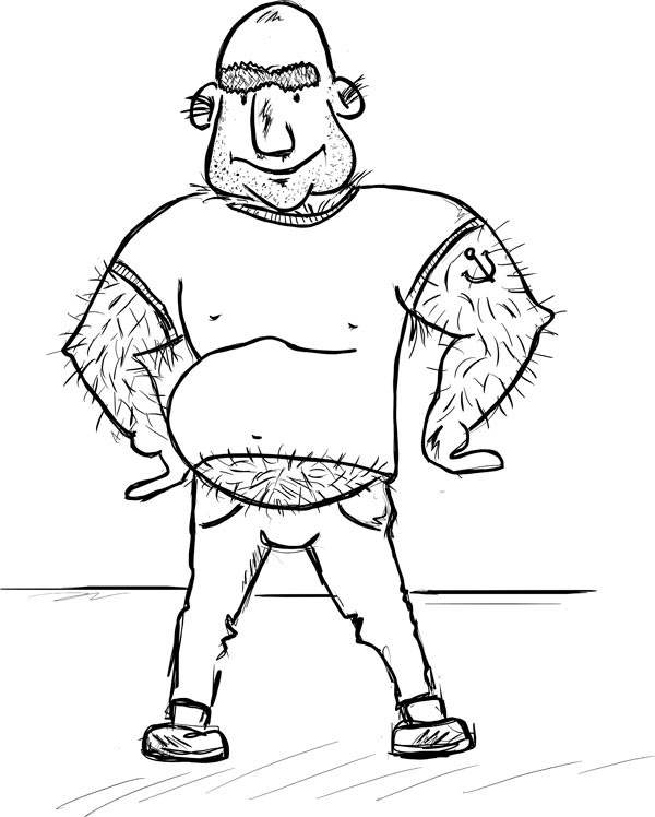 Иллюстрация к книге — Человек Противный [i_158.jpg]