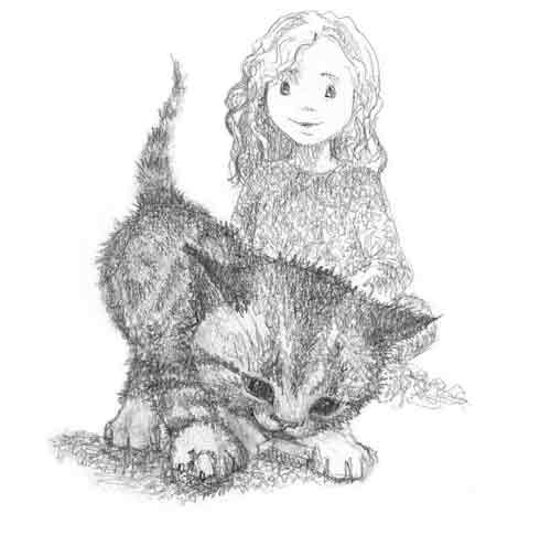 Иллюстрация к книге — Котенок Сэмми, или Семья для крохи [block_001144134.jpg]