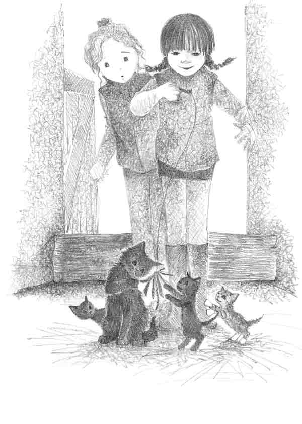 Иллюстрация к книге — Котенок Сэмми, или Семья для крохи [block_00114476.jpg]