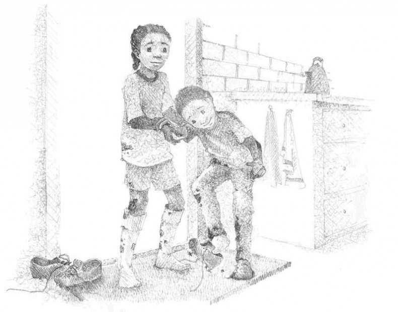 Иллюстрация к книге — Котёнок Чарли, или Хвостатый бродяга [i_002.jpg]