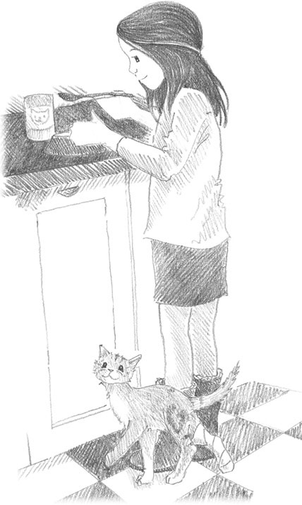 Иллюстрация к книге — Котёнок Сильвер, или Полосатый храбрец [_20.jpg]