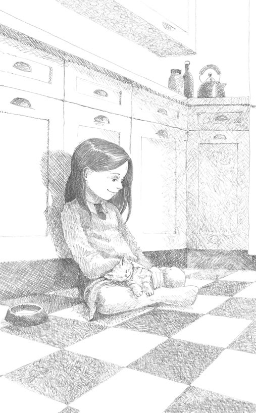 Иллюстрация к книге — Котёнок Сильвер, или Полосатый храбрец [_38.jpg]