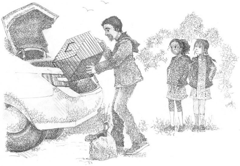 Иллюстрация к книге — Котёнок Веснушка, или Как научиться помогать [i_032.jpg]