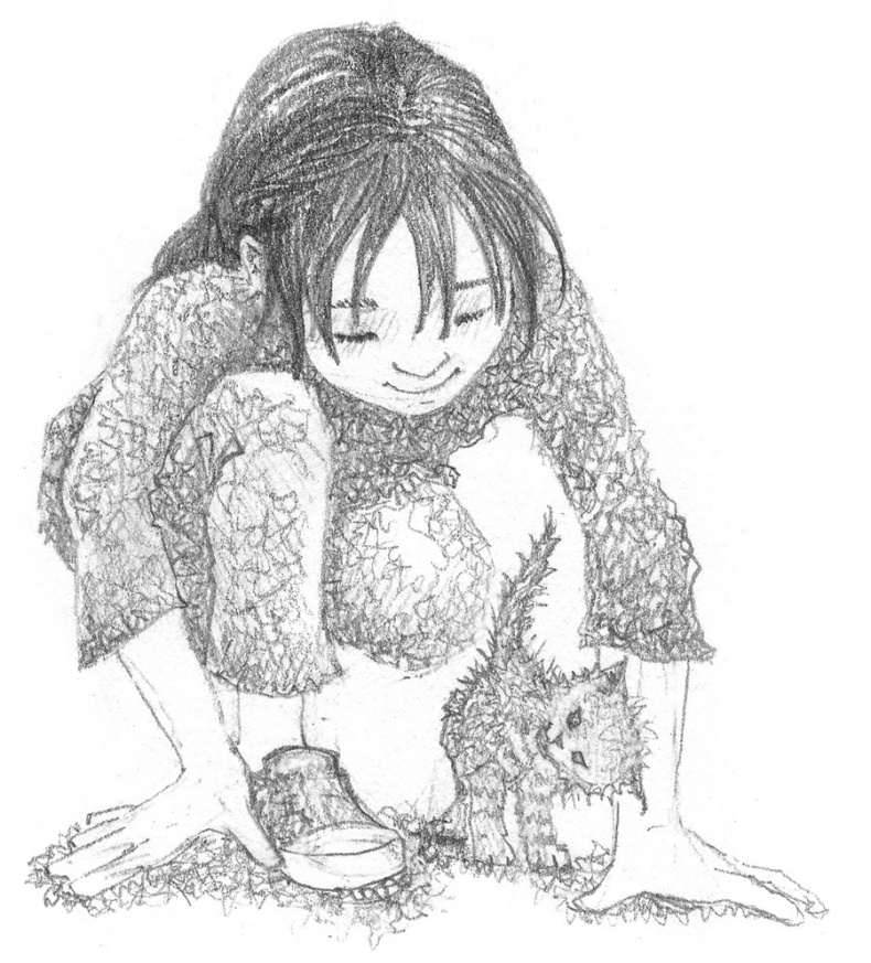 Иллюстрация к книге — Котёнок Веснушка, или Как научиться помогать [i_038.jpg]