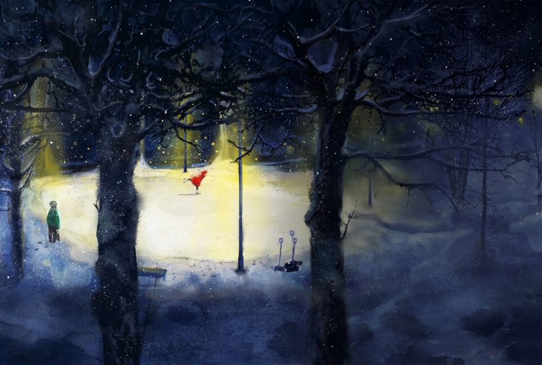 Иллюстрация к книге — Снежная сестрёнка [_50.jpg]