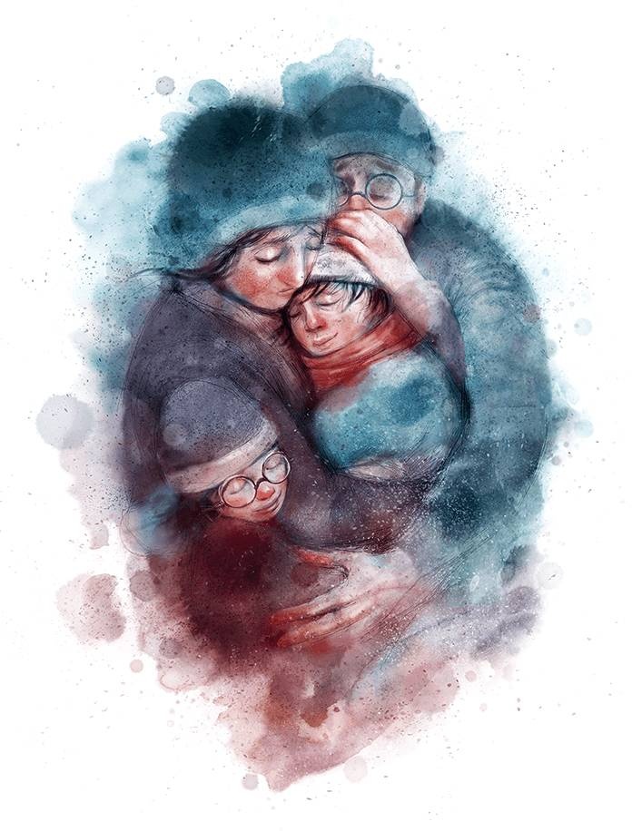 Иллюстрация к книге — Снежная сестрёнка [_84.jpg]