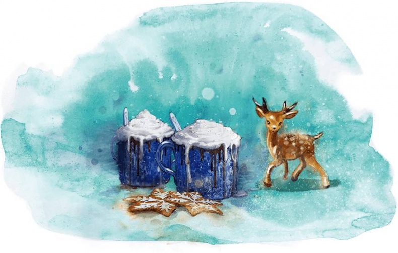 Иллюстрация к книге — Снежная сестрёнка [_9.jpg]