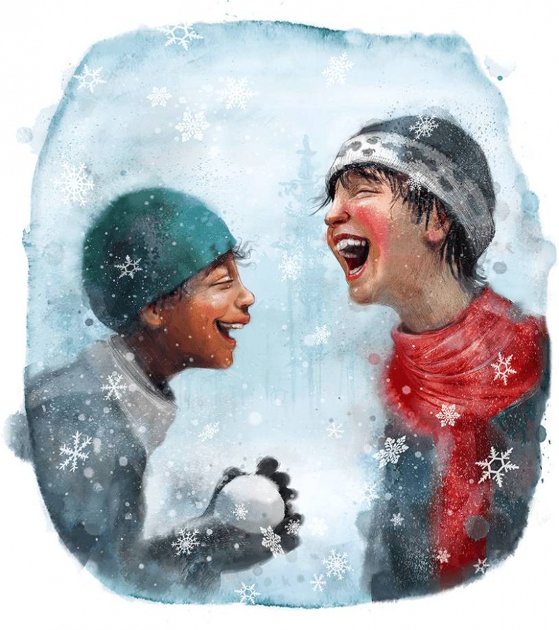 Иллюстрация к книге — Снежная сестрёнка [_90.jpg]