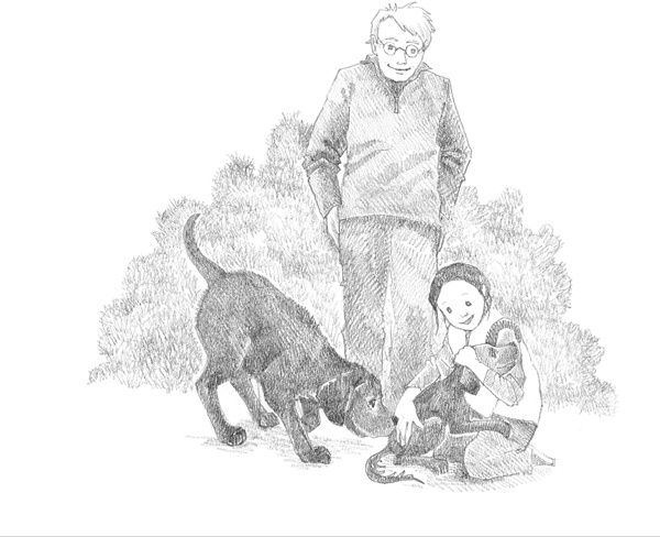 Иллюстрация к книге — Щенок Фред, или Уплывший дом [block_001144124.jpg]