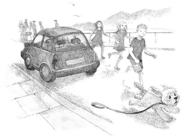 Иллюстрация к книге — Щенок Молли, или Ищу хозяйку [block_001144123.jpg]