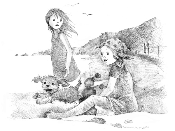 Иллюстрация к книге — Щенок Молли, или Ищу хозяйку [block_00114415.jpg]