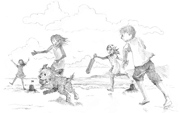 Иллюстрация к книге — Щенок Молли, или Ищу хозяйку [block_00114427.jpg]