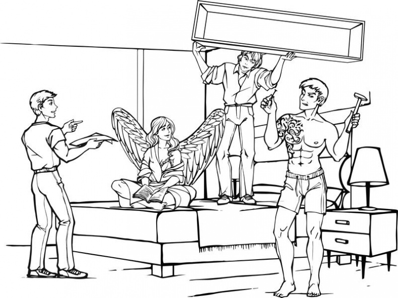 Иллюстрация к книге — Гарпия в Академии. Драконы не сдаются [i_005.jpg]