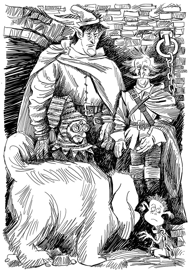 Иллюстрация к книге — Большие неприятности маленькой принцессы и Странствие капитана королевских гоблинов. Сказка-путешествие [_15.jpg]