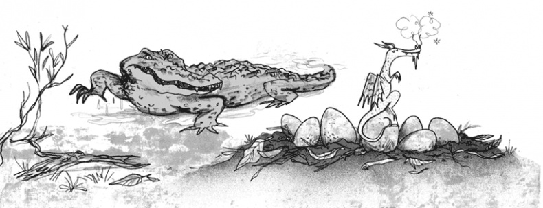 Иллюстрация к книге — Мальчик, который воспитывал драконов [i_038.jpg]