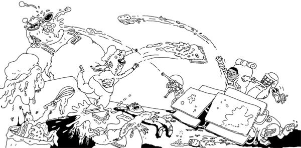 Иллюстрация к книге — Истребители зомби. От винта! [i_045.jpg]