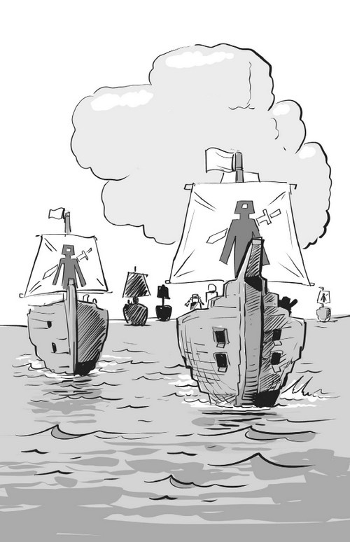 Иллюстрация к книге — Битва при Мереме [i_025.jpg]