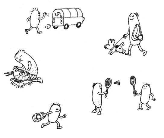 Иллюстрация к книге — Тайная жизнь домашних микробов: все о бактериях, грибках и вирусах [i_111.jpg]