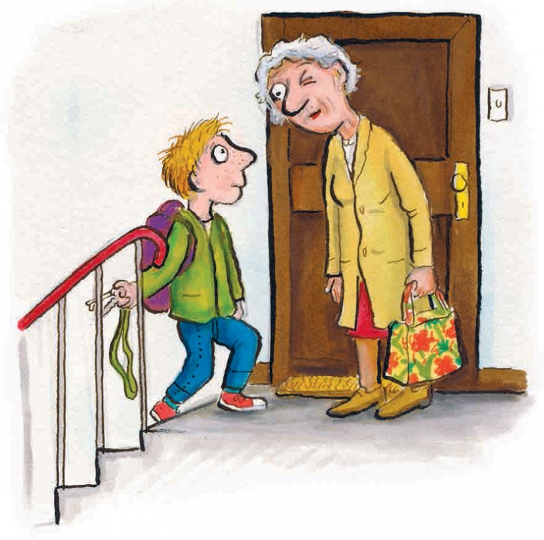 Иллюстрация к книге — Маленькое привидение из дверного замка [i_001.jpg]