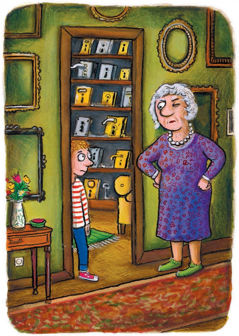 Иллюстрация к книге — Маленькое привидение из дверного замка [i_013.jpg]