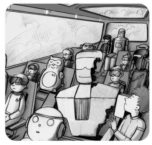 Иллюстрация к книге — Джордж и корабль времени [i_007.jpg]