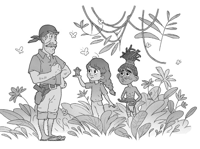 Иллюстрация к книге — Удивительные приключения Златы и кота Обжоркина [_014.jpg]