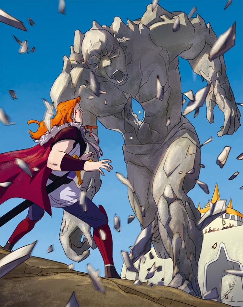 Иллюстрация к книге — Скандинавские мифы для детей [i_055.jpg]